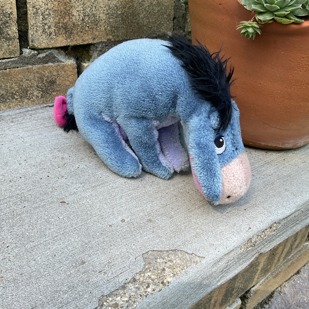 Disney Store Authentic Eeyore Winnie The Pooh Stuffed Animal Plush